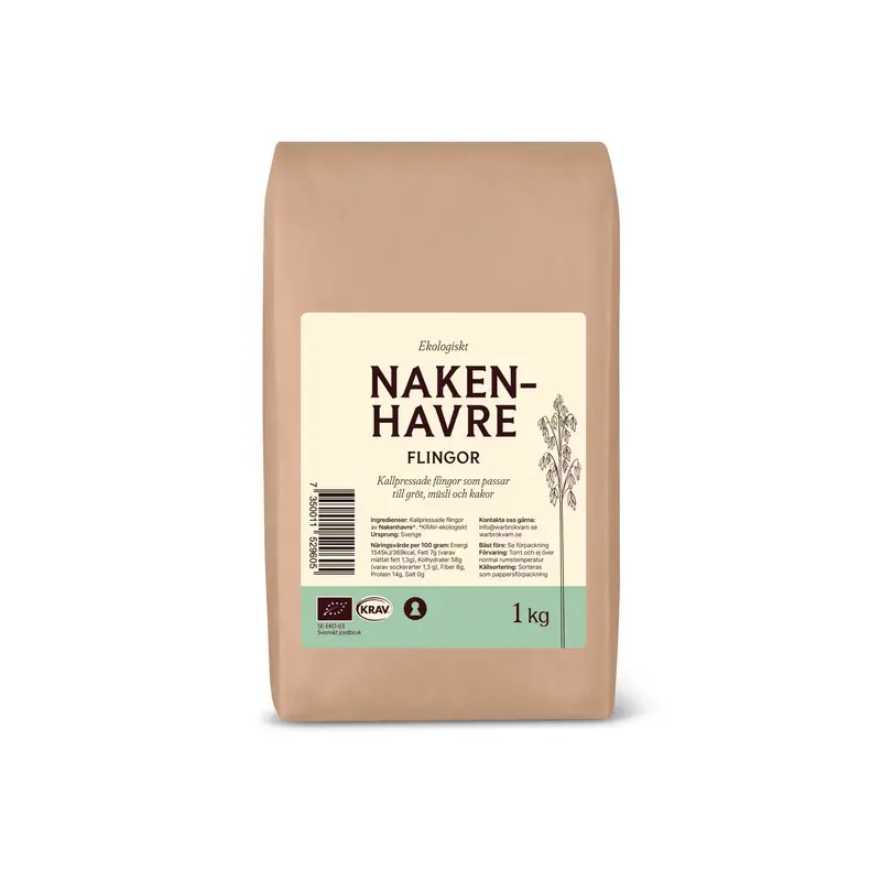 Nakenhavre Flingor, 1 kg