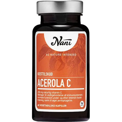 Nani Acerola C-vitamin | 45 kapslar