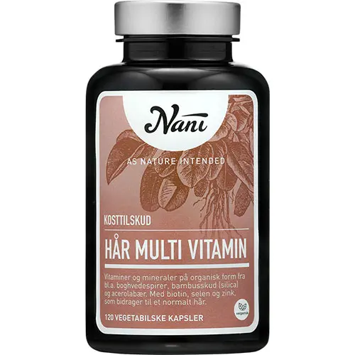 Nani Hår Multivitamin | 120 kapslar