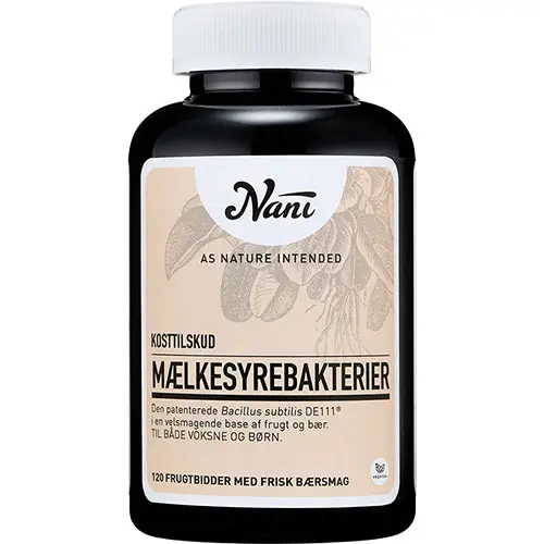 Nani Mjölksyrabakterier | 120 gummies