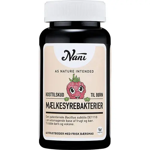Nani Mjölksyrabakterier - barn | 60 gummies