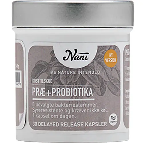 Nani Pre+probiotika | 30 kapslar