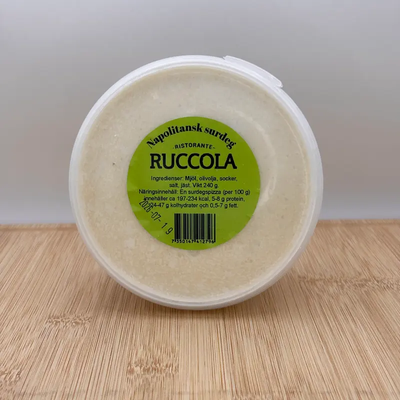 Napolitansk pizzadeg - Ruccola