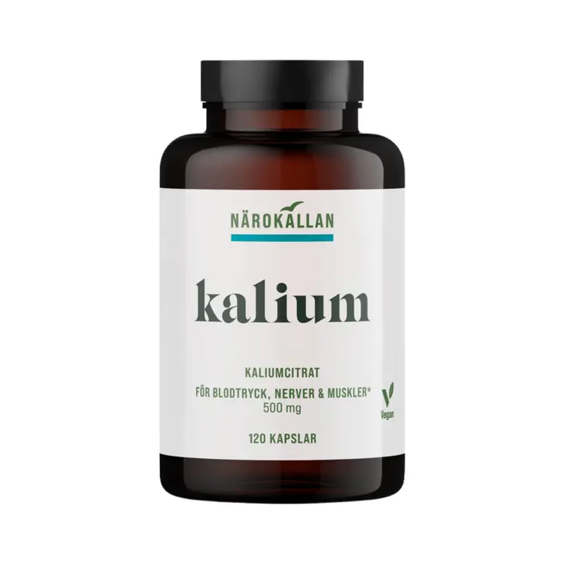 Närokällan Kaliumcitrat, 120 kapslar