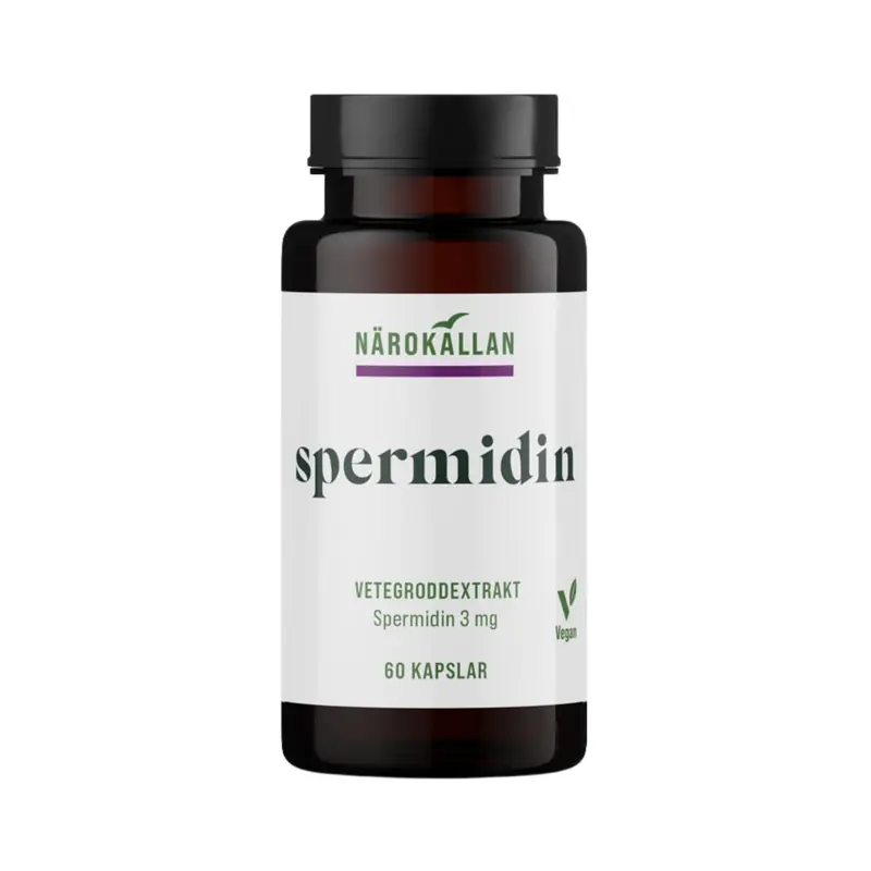 Närokällan Spermidin, 60 kapslar
