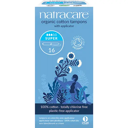 Natracare Tampong med applikator | Super