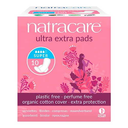 Natracare Ultra Bindor med vingar | Super