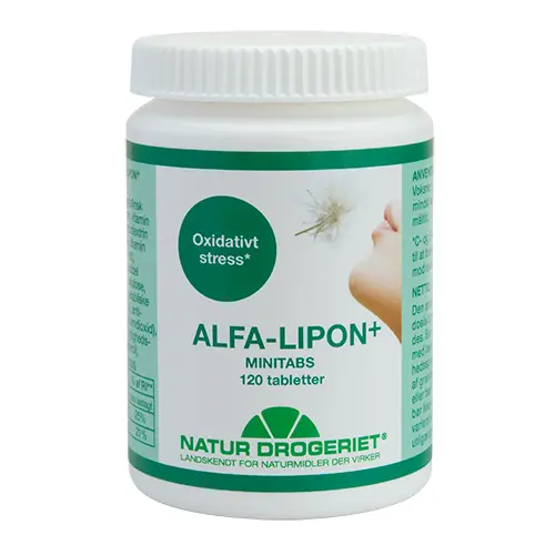 Natur-Drogeriet Alfa Lipon + Minitabs | 120 tabletter