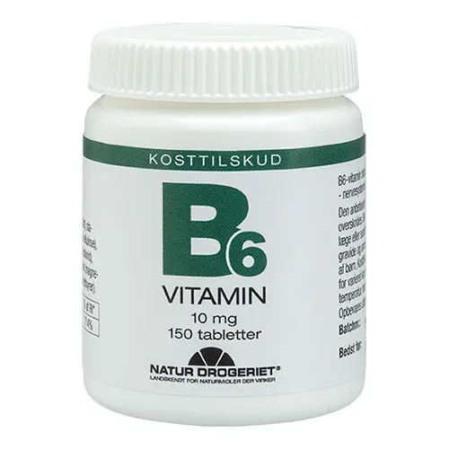 Natur-Drogeriet B6-vitamin 10 Mg | 150 kapslar