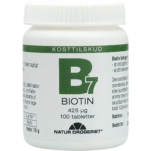 Natur-Drogeriet Biotin | 100 tabletter
