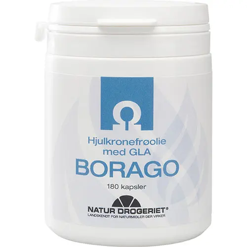 Natur-Drogeriet Borago Gurkörtolja | 180 kapslar