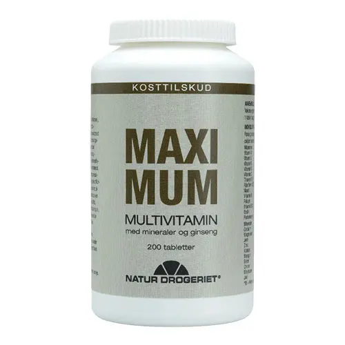 Natur-Drogeriet Maximal Extra Tabletter | 200 tabletter