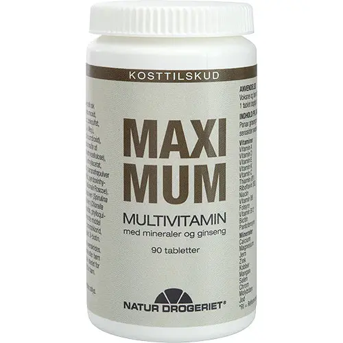 Natur-Drogeriet Maximum Extra | 90 tabletter