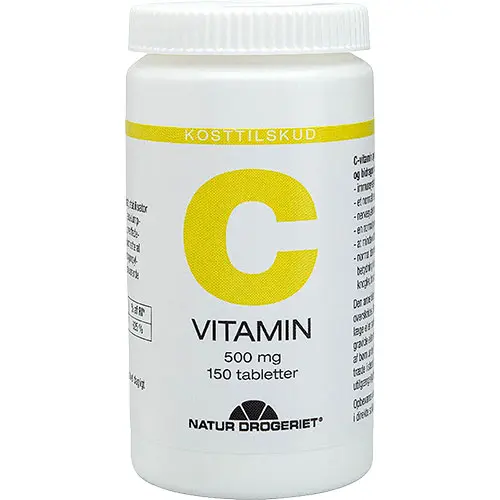 Natur-Drogeriet Vitamin C 500 Mg | 150 tabletter