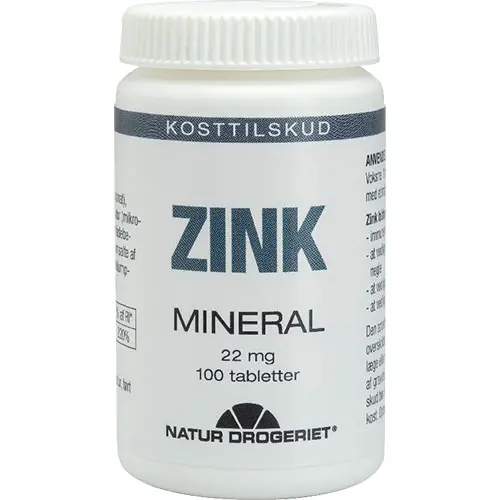 Natur-Drogeriet Zink | 100 tabletter