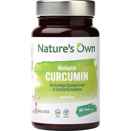 Natures Own Curcumin Ekologisk | 60 kapslar