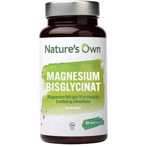 Natures Own Magnesium Bisglycinat | 60 kapslar
