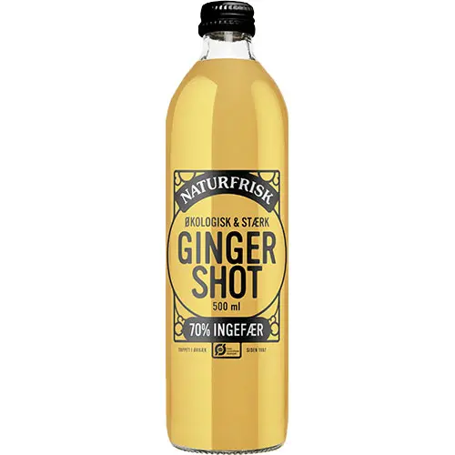 Naturfrisk Ingefärsshot Ekologisk | 500 ml