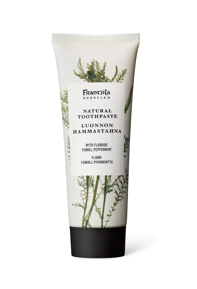 Naturtandkräm (med fluor), 75 ml
