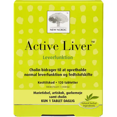 New Nordic Active Liver | 120 tabletter