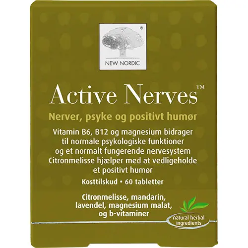 New Nordic Active Nerves | 60 tabletter
