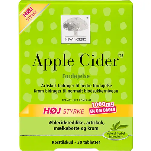 New Nordic Apple Cider | 30 tabletter