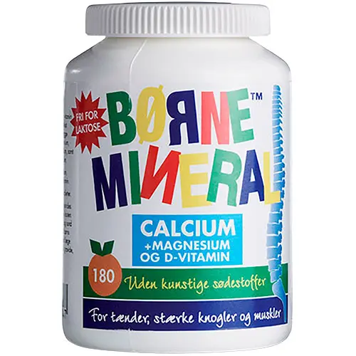 New Nordic Barnmineral Apelsinsmak Tuggtabletter | 180 tabletter