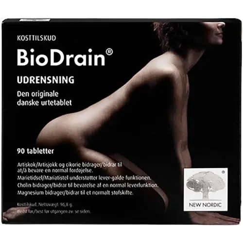New Nordic Biodrain | 90 tabletter