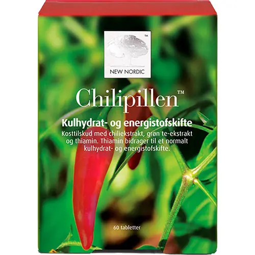 New Nordic Chilipillen | 60 tabletter