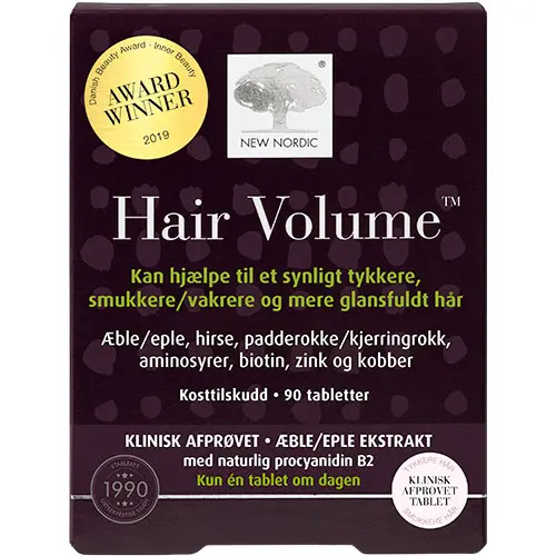 New Nordic Hair Volume | 90 tabletter