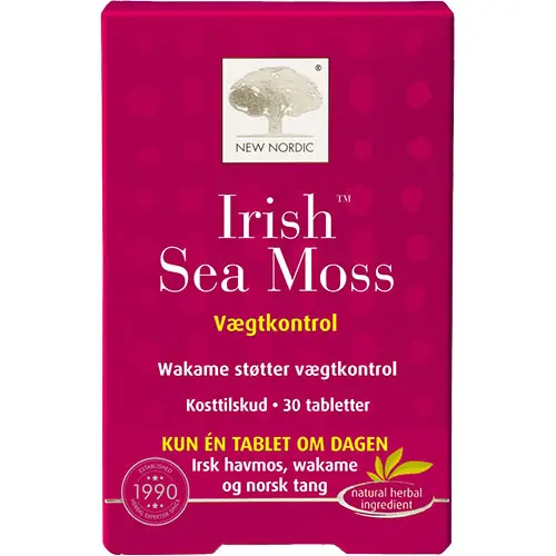 New Nordic Irish Sea Moss | 30 tabletter