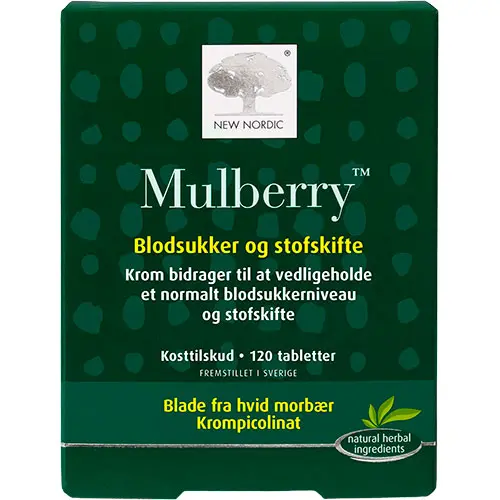 New Nordic Mulberry | 120 tabletter