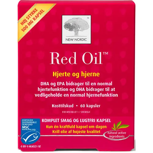 New Nordic Red Oil Omega 3 Krillolja | 60 kapslar