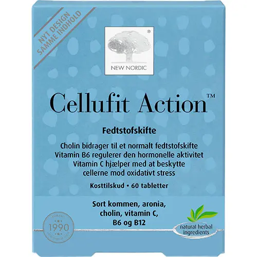 New Nordic Skin Care Cellufit Action | 60 tabletter