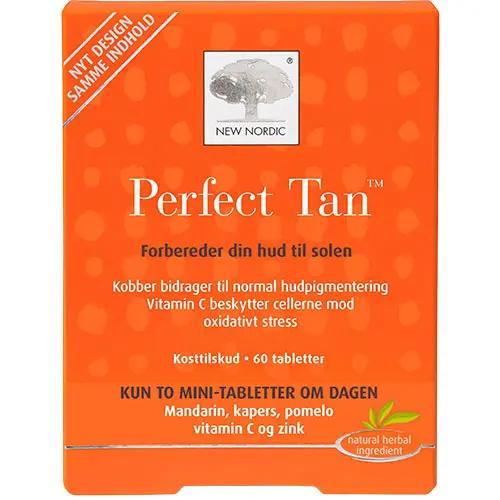 New Nordic Skin Care Perfect Tan | 60 tabletter