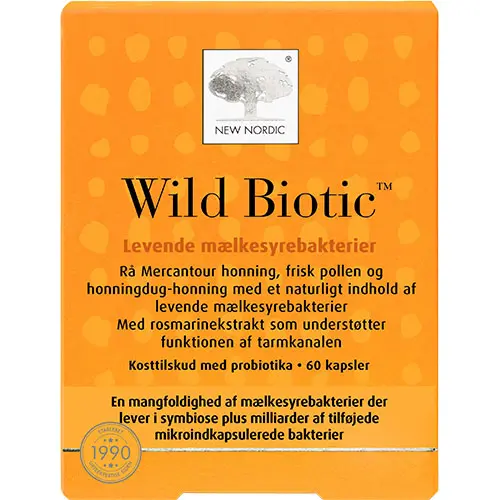 New Nordic Wild Biotic | 60 kapslar