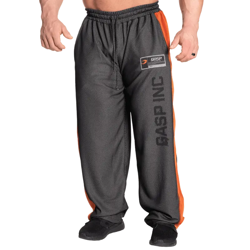 No1 Mesh Pant - Black/Flame