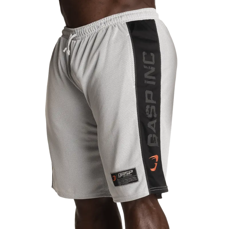 No1 Mesh Shorts - White/Black