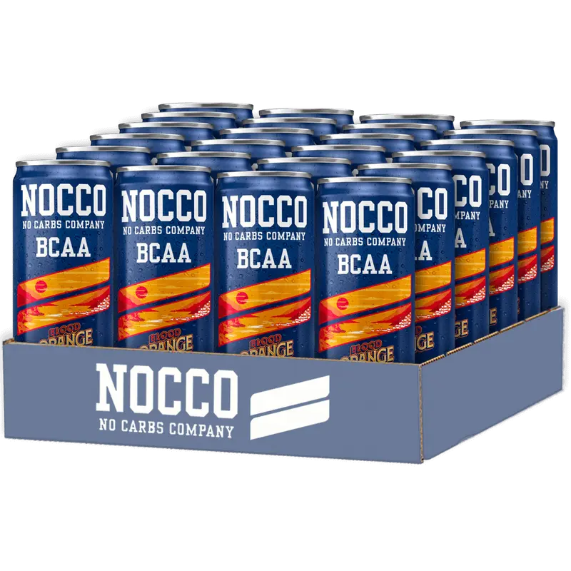 NOCCO BCAA Blood Orange - 24x330ml. (inkl. SE pant)
