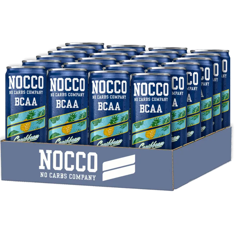 NOCCO BCAA Caribbean - 24x330ml. (inkl. SE pant)