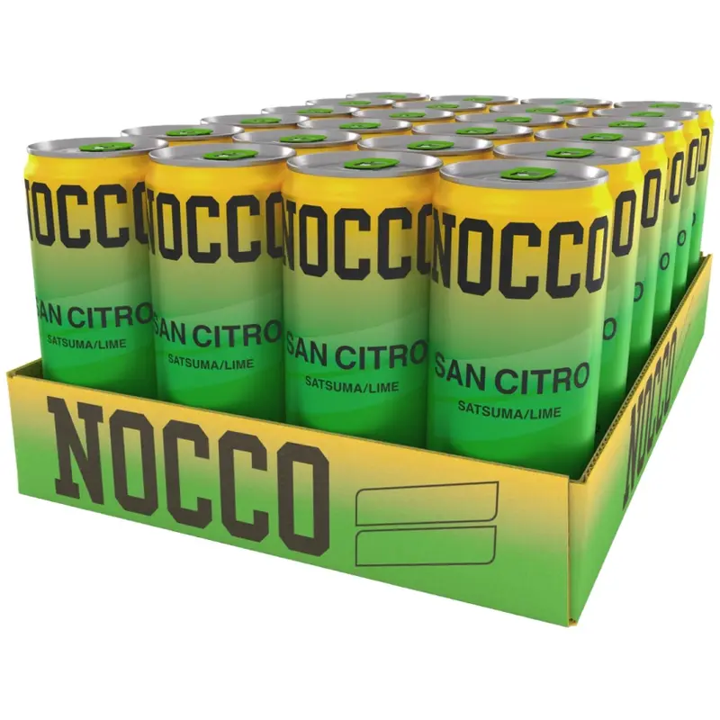NOCCO BCAA San Citro 330 ml – 24-pack