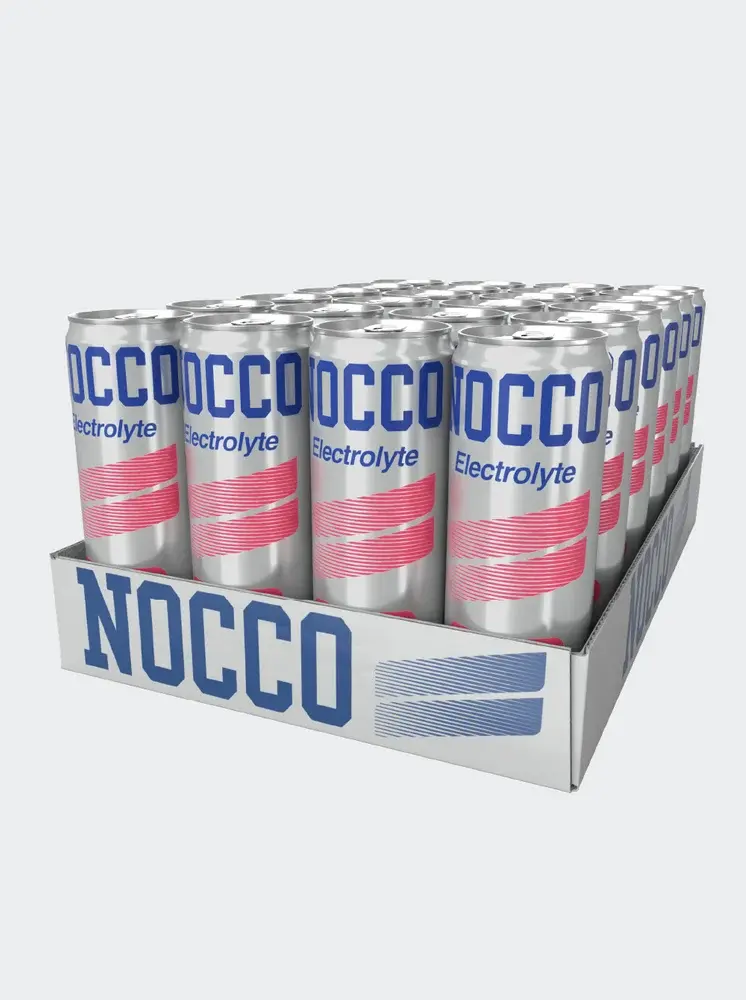 NOCCO Electrolyte Pink Grape 355ml -  24-pack