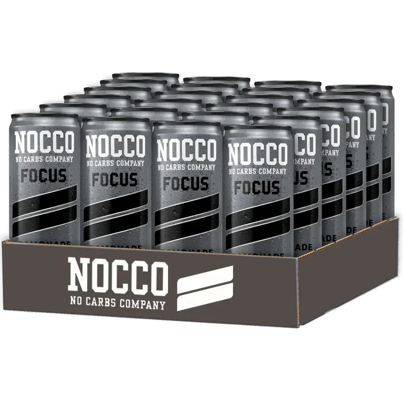 NOCCO Focus Ramonade - 24x330ml. (inkl. SE pant)