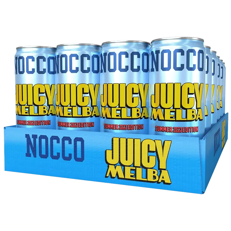 NOCCO Juicy Melba - 24x330ml. (inkl. SE pant)