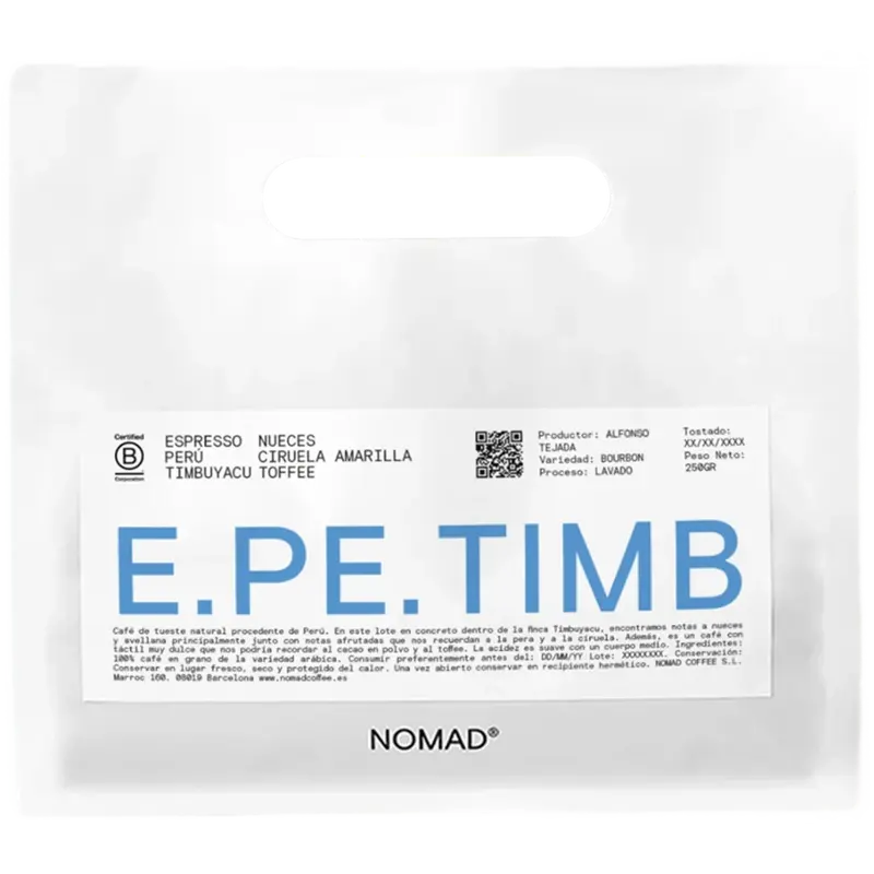 Nomad Coffee - Timbuyacu Peru - Espresso - 250g