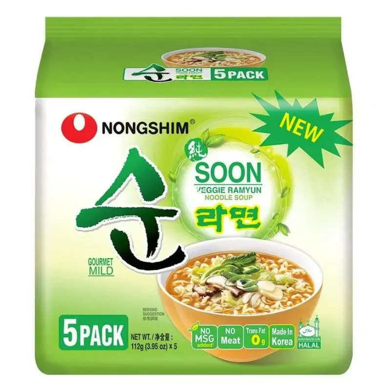 Nongshim Soon Veggie 5st x 112g