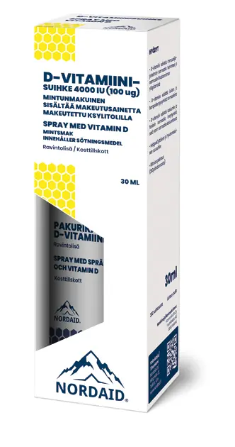 Nordaid Spray med vitamin D, 30 ml