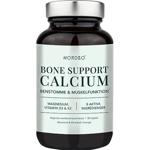 Nordbo Bone Support Calcium | 90 Kapslar