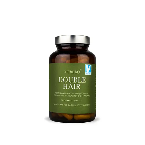 Nordbo - Double Hair, 60 kapslar