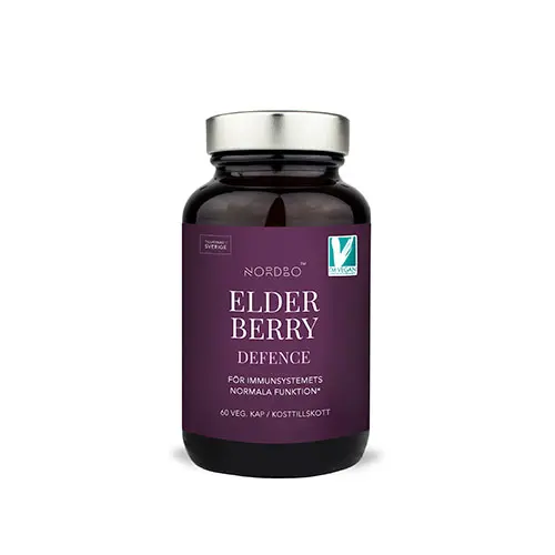 Nordbo - Elderberry Defence, 60 kapslar